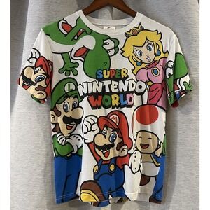 Universal Studios Japan Super Nintendo World‎ Mario T Shirt Size Medium Rare